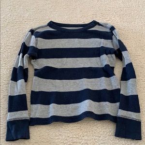 Old Navy boys striped long sleeve t shirt